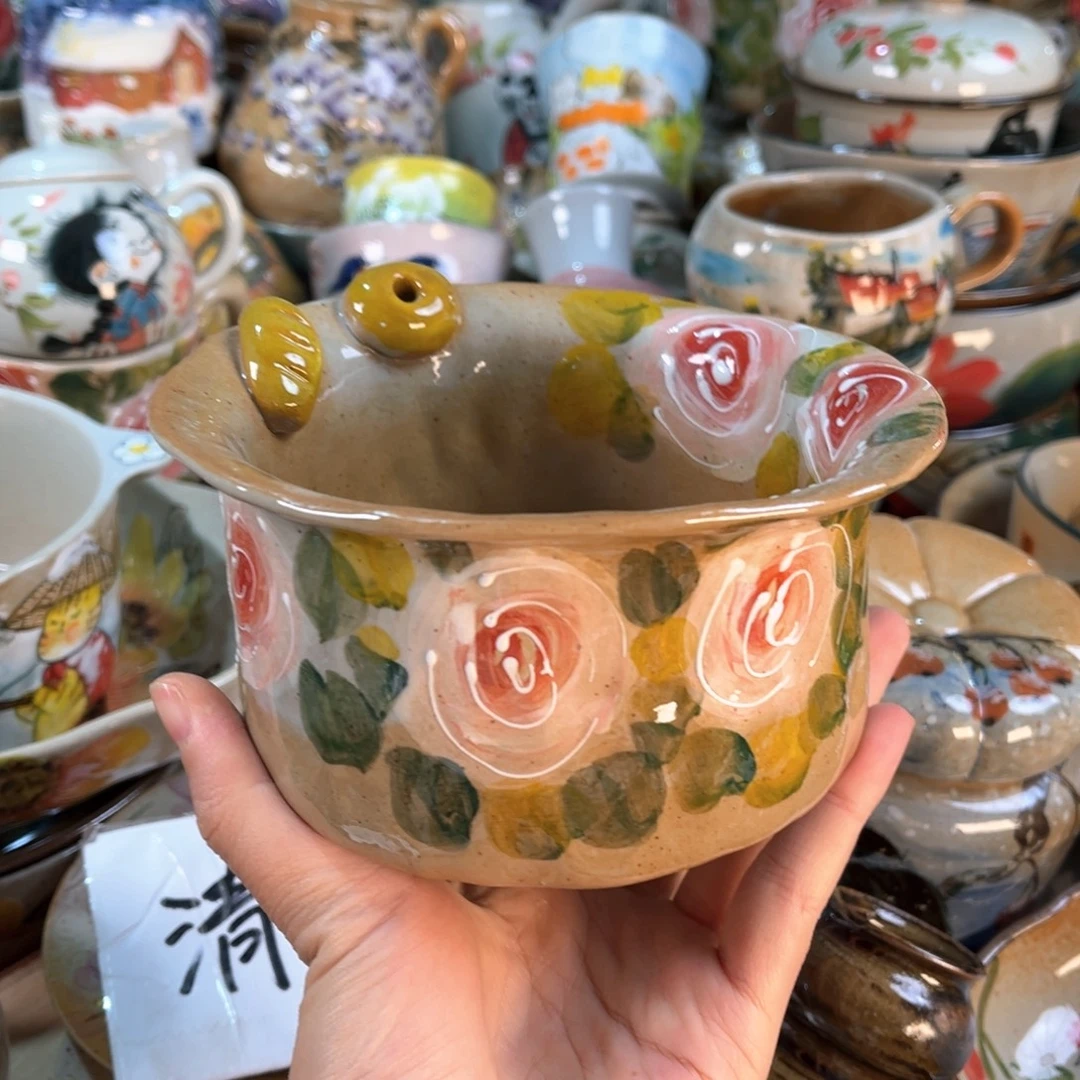 景德镇手工手绘杯