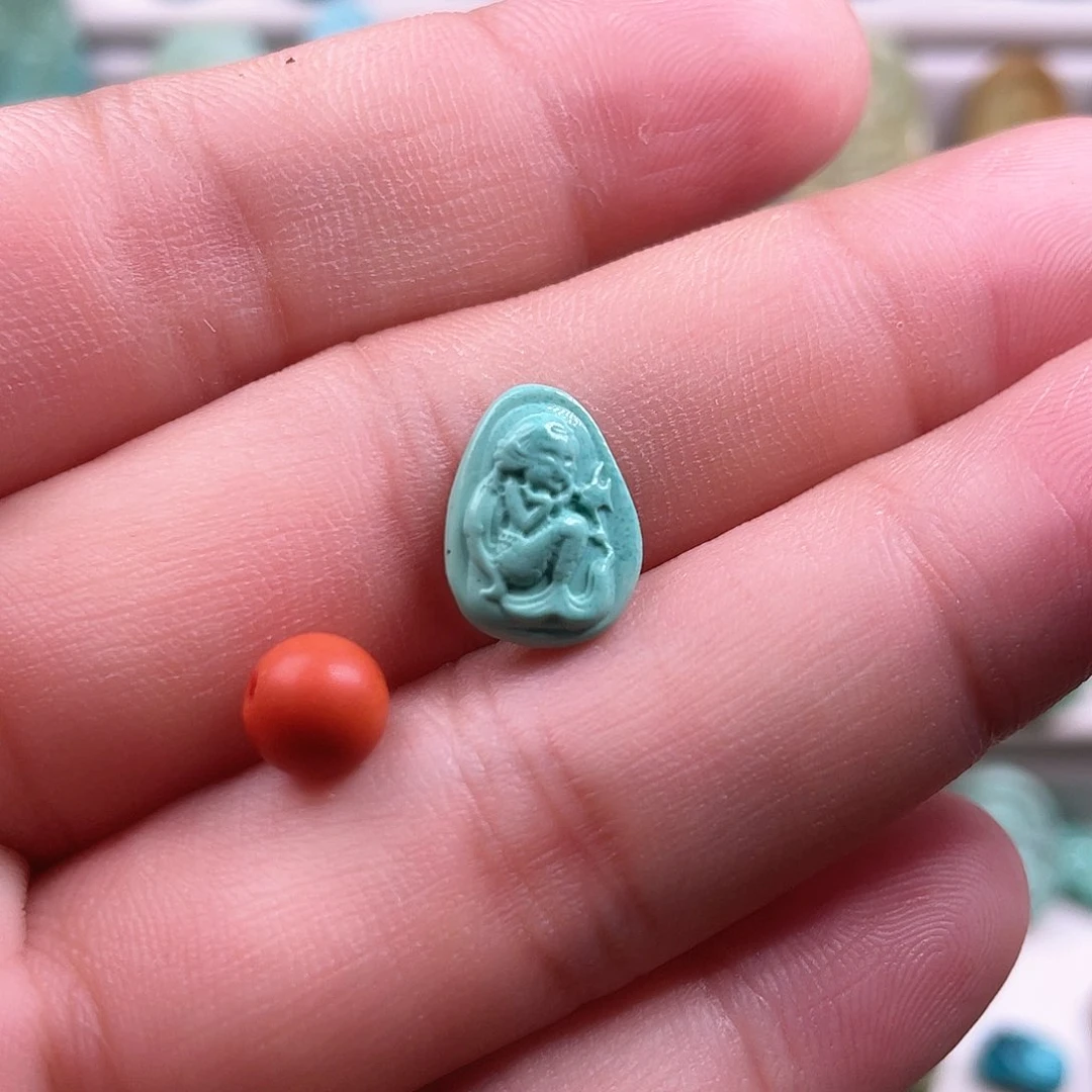 南红玛瑙未镶嵌颈饰