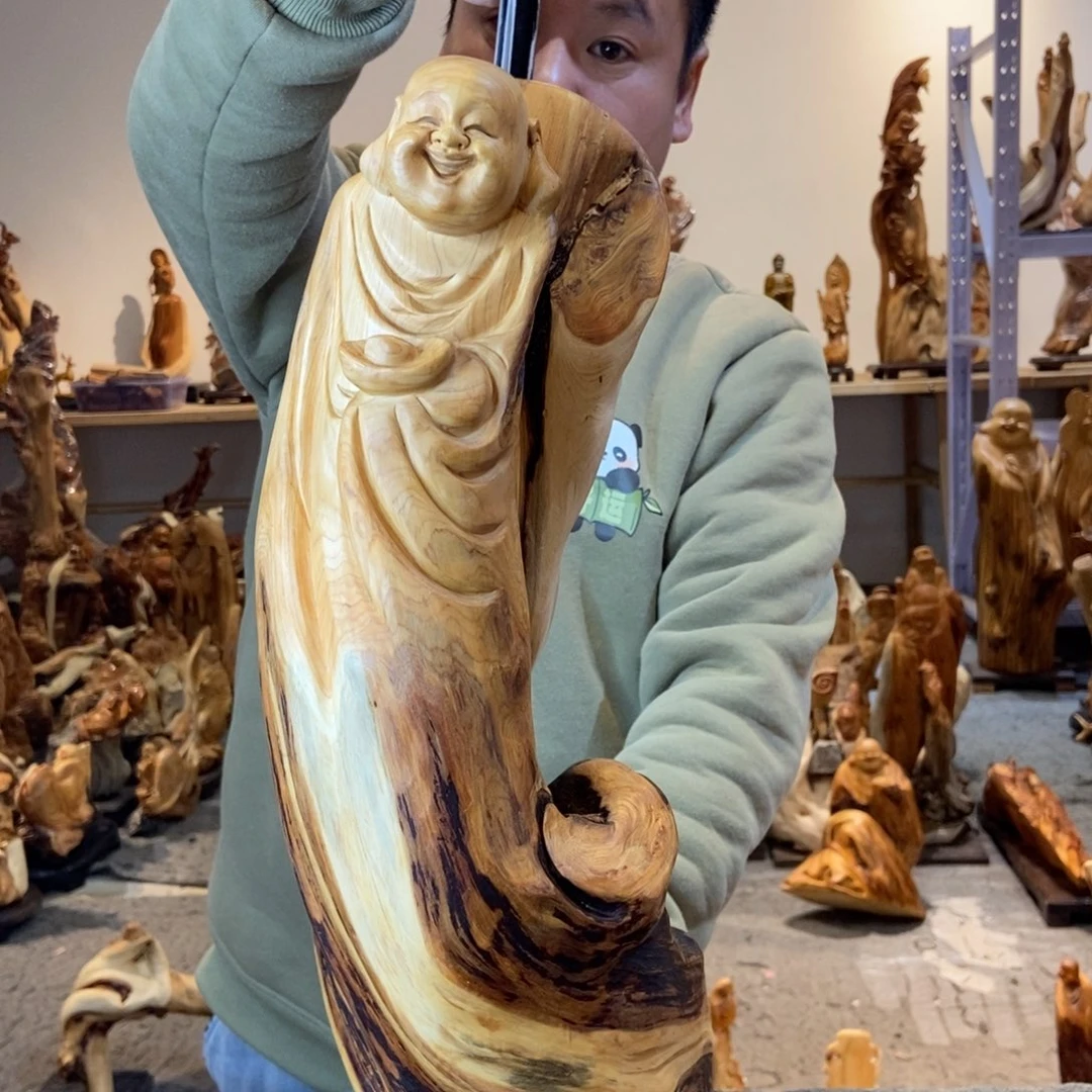 柏木（崖柏）太行崖柏根雕摆件