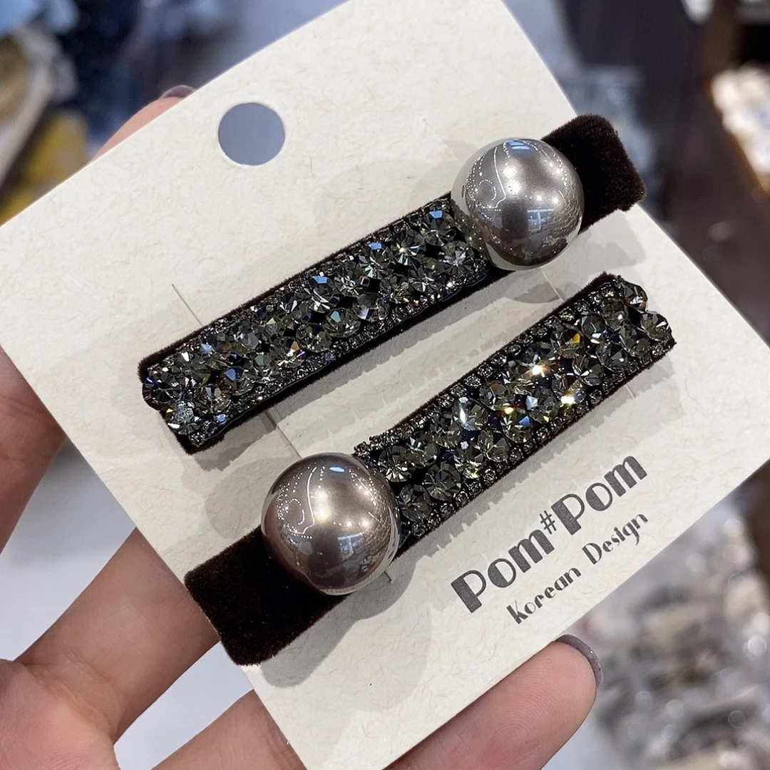 琉璃纯铜925银鸭嘴夹