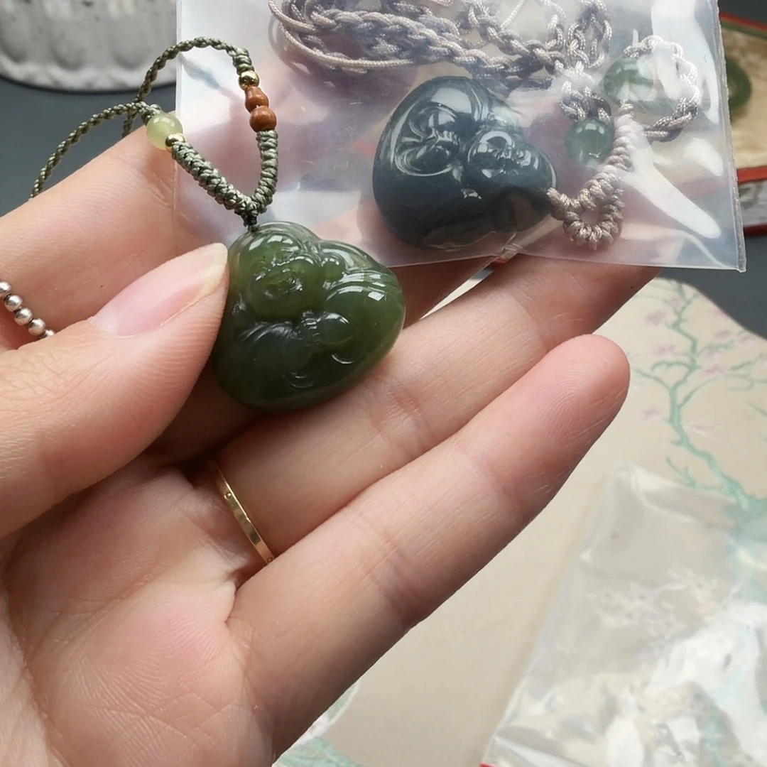 和田玉未镶嵌颈饰2