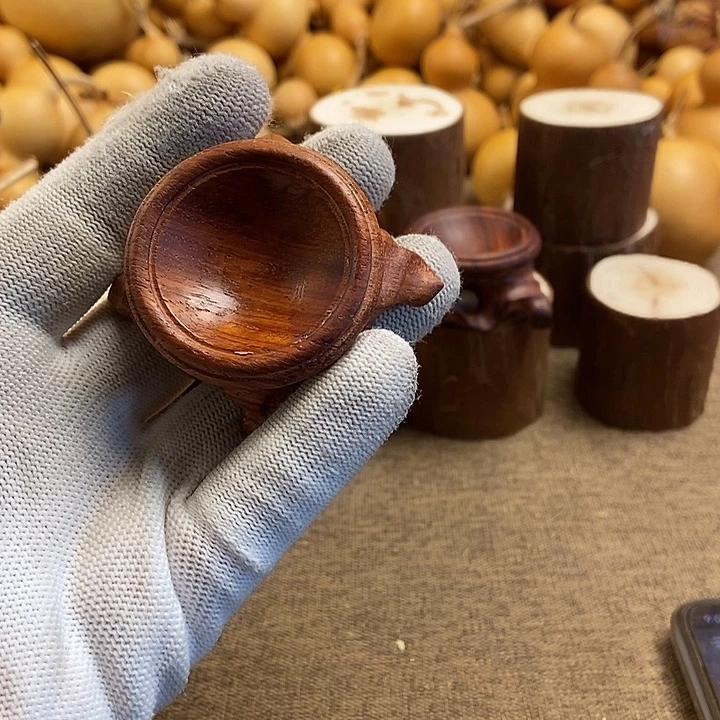 文玩葫芦 实木底座1