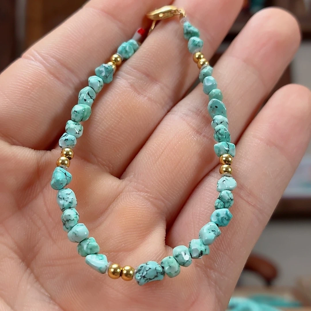 未镶嵌绿松石珠宝奇石