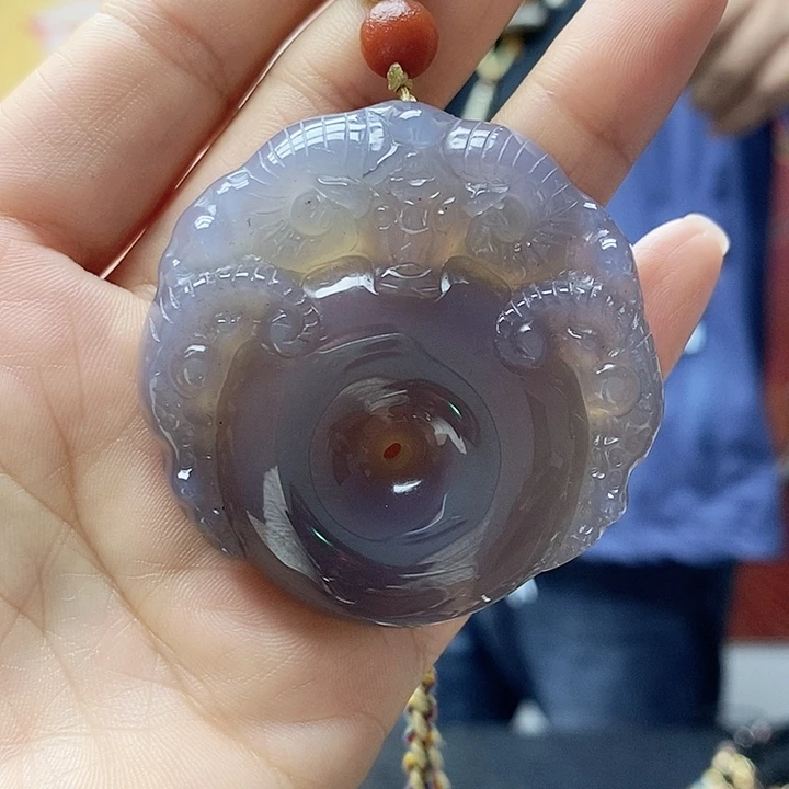 玛瑙/玉髓颈饰合金
