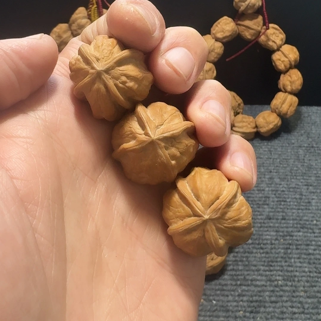 文玩核桃把件水晶蛤蟆异形四棱三单只