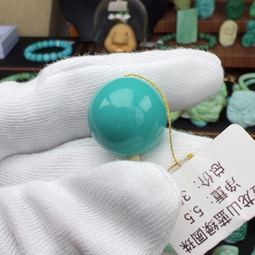 绿松石未镶嵌绿松石主播璐璐