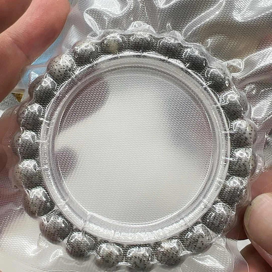 星月菩提手串157高端黑灰星月菩提单圈1.0