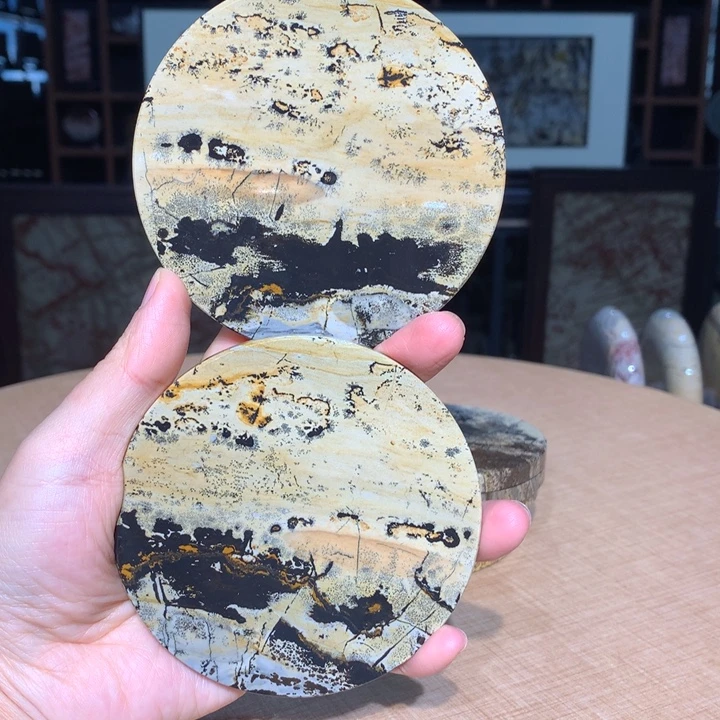 广西国画石摆件，观赏收藏