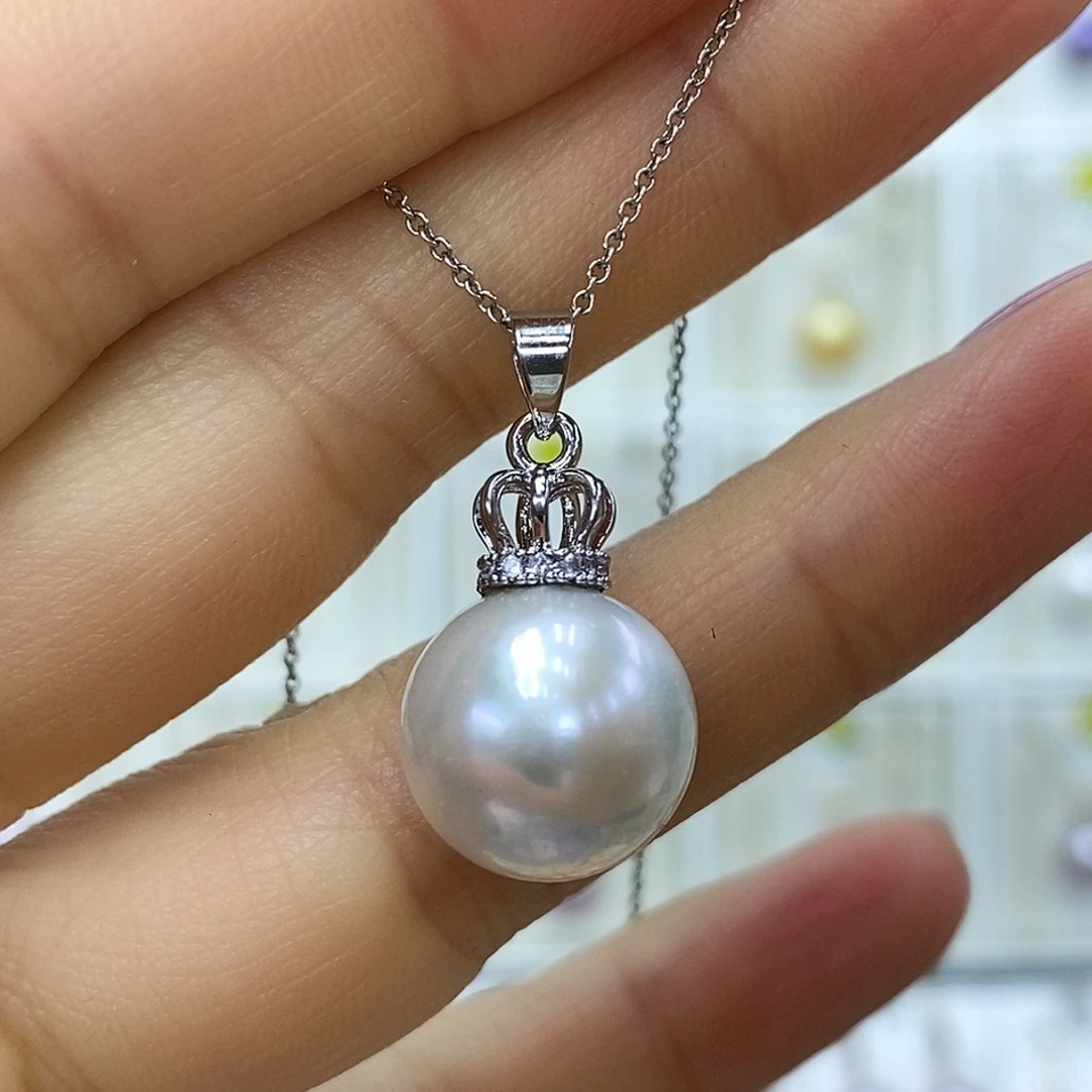 淡水珍珠未镶嵌吊坠(赠链)