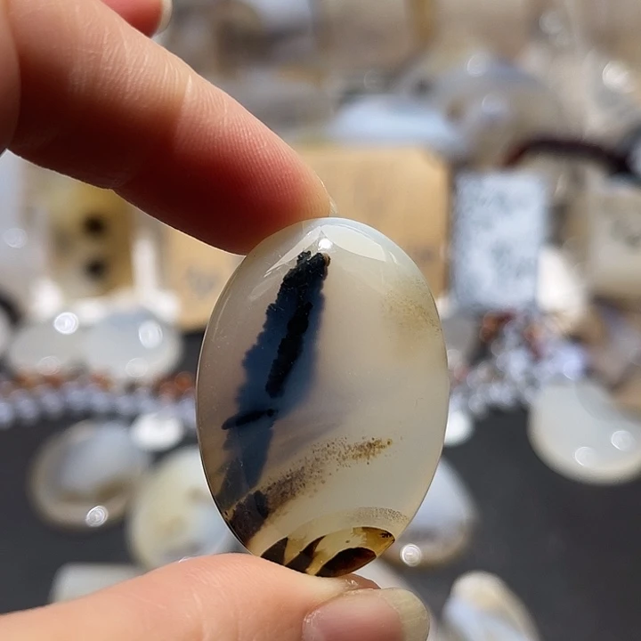 玛瑙/玉髓未镶嵌吊坠(不含链)