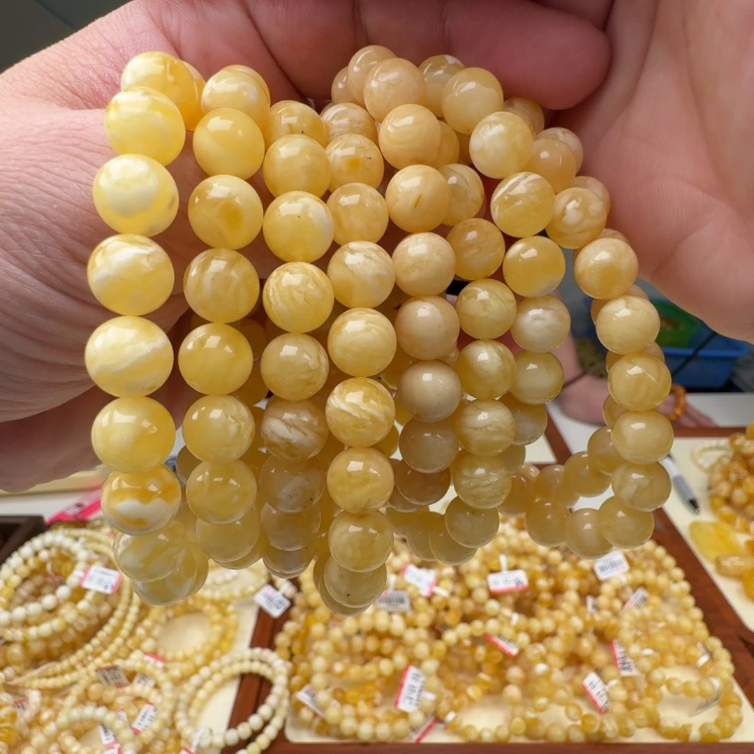 琥珀未镶嵌裸石多样性发其一