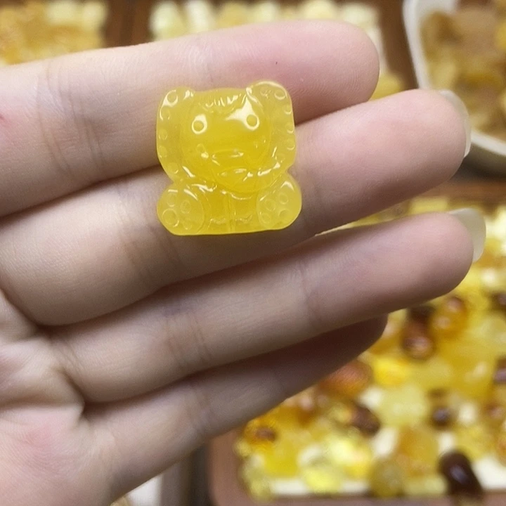 橄榄核吊坠小大象