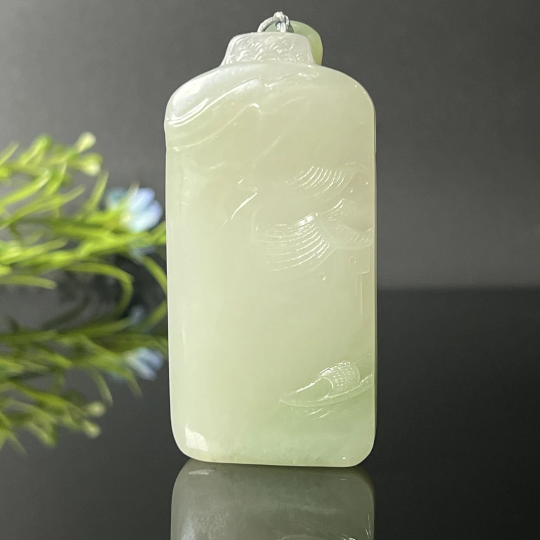 1228GC8801和田玉挂件