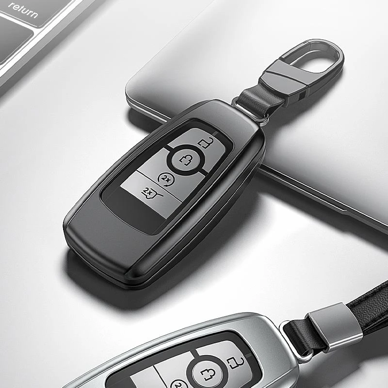 适用福特2025款探险者铝合金全包钥匙套钥匙包钥匙壳改装防护专用