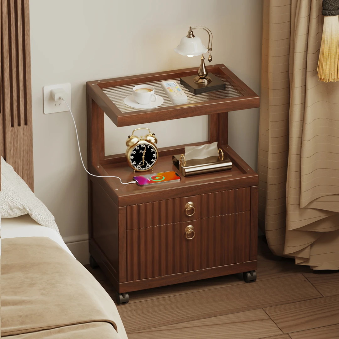 床头柜卧室床头置物架家用多功能移动储物柜床边柜小型简易收纳柜