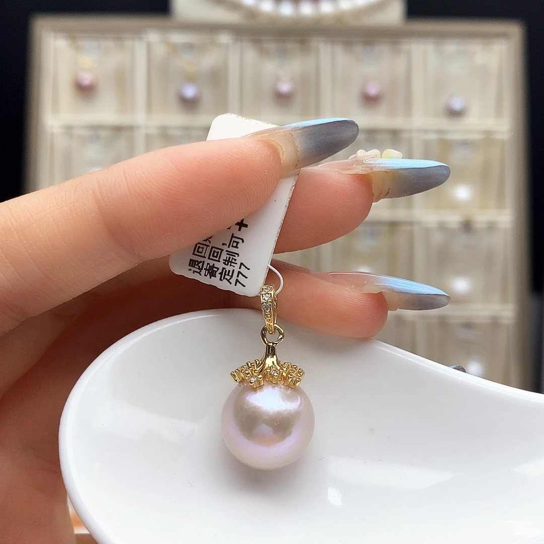 淡水珍珠合金颈饰