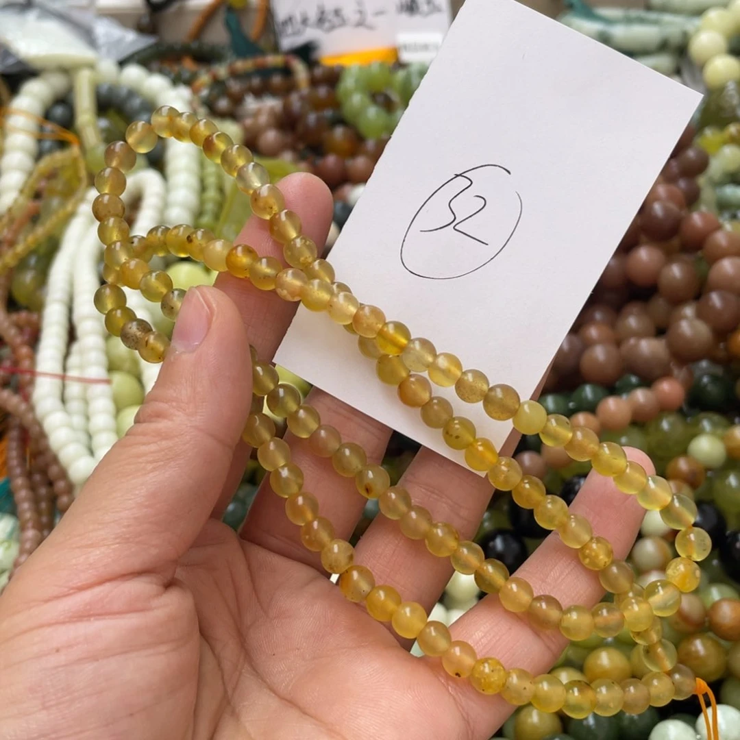 蛇纹石玉手链未镶嵌✨***r