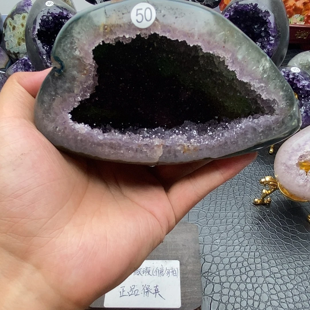 未镶嵌大型摆件（非配饰）紫晶