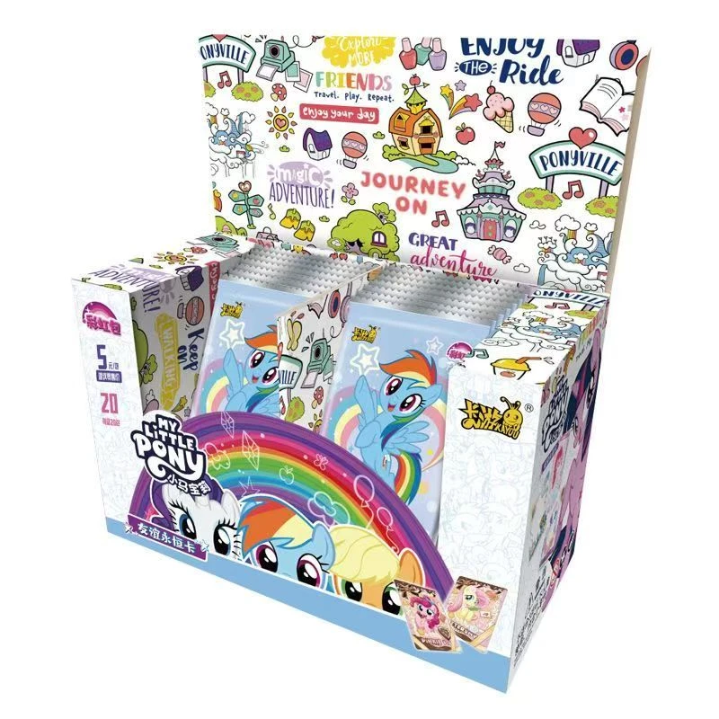 【大胃王/新人浮浮】彩虹四弹 小马宝莉卡牌盲盒【未成禁止下单】