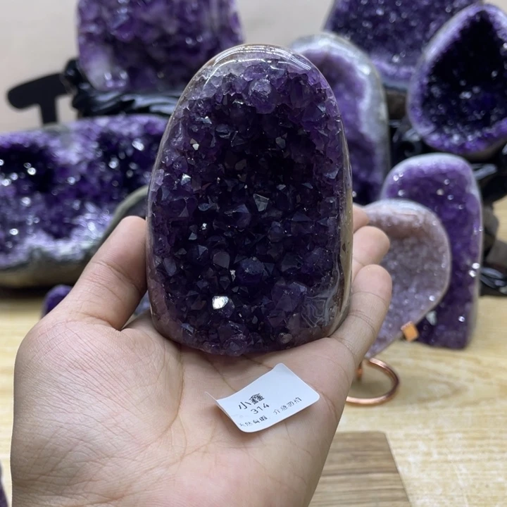 未镶嵌大型摆件（非配饰）紫晶