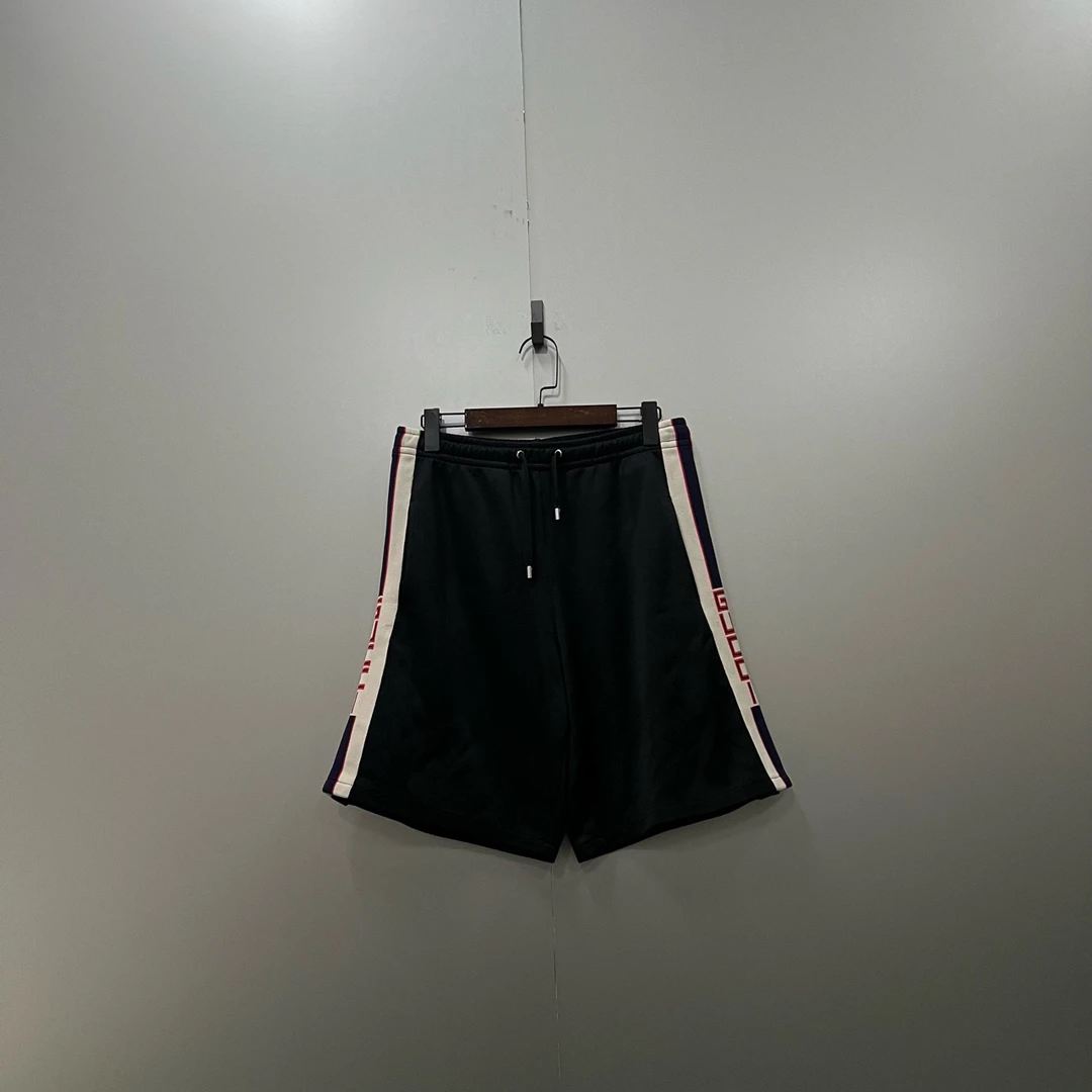 GUCCI 古驰 侧标logo抽绳短裤 S码/95新/无配件 ly101478