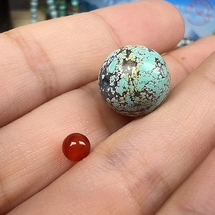南红玛瑙未镶嵌配饰12瑕疵
