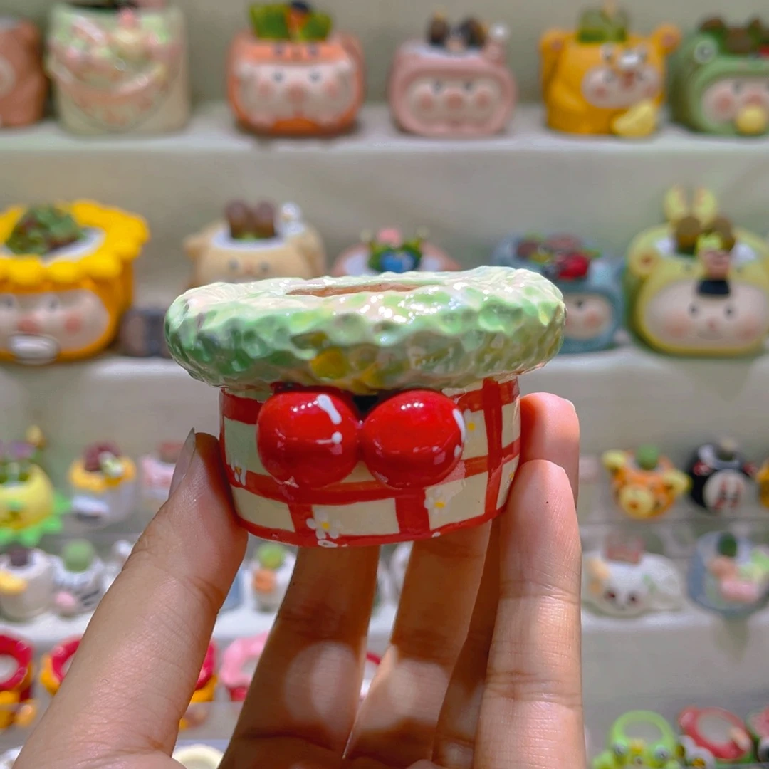 068纯手工制作重工盆盆30一个
