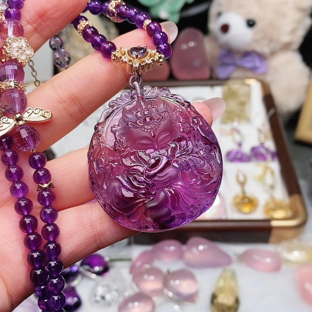 用***6吊坠(赠链)未镶嵌水晶