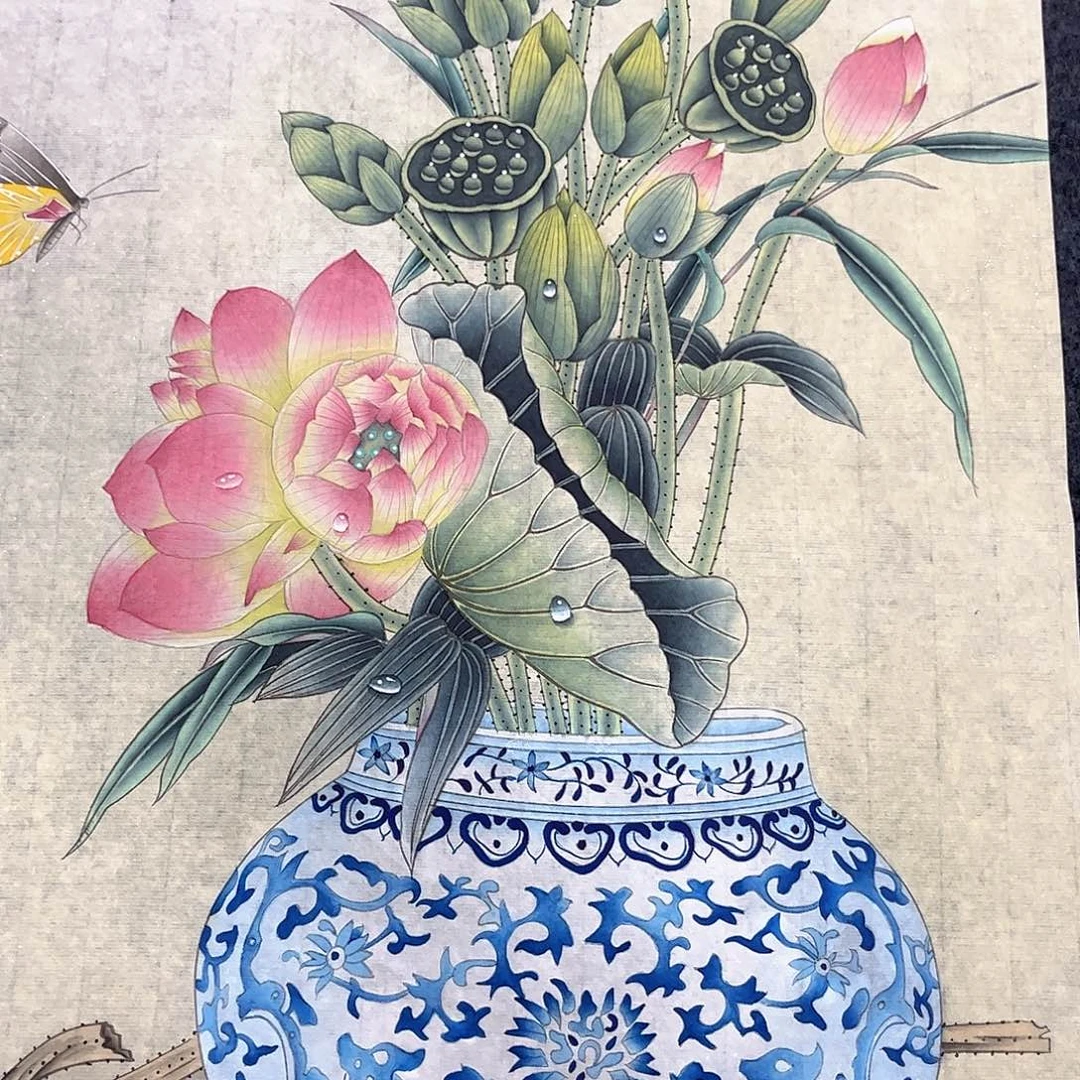 国画国画老师作品