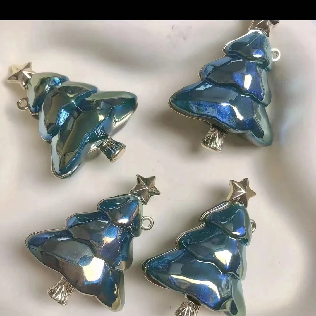 【海家】挂件+EX28人鱼姬圣诞树透明吊坠ins成品时尚diy配饰装饰