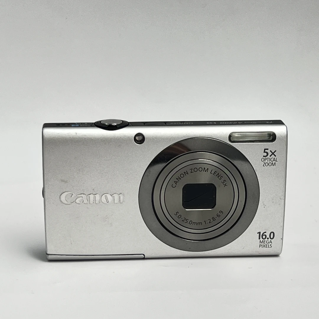 95新 Canon/佳能 a2300银色1600万像素5倍变焦复古ccd