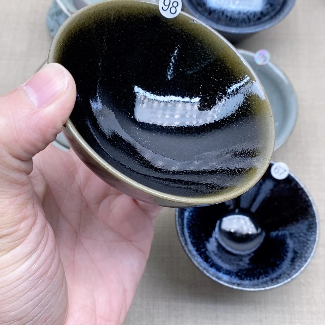 有***间茶盏建盏主人杯漂亮98
