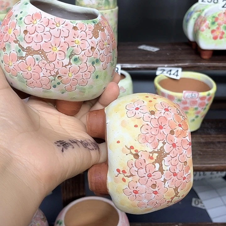 罗***周手工制作多肉花盆