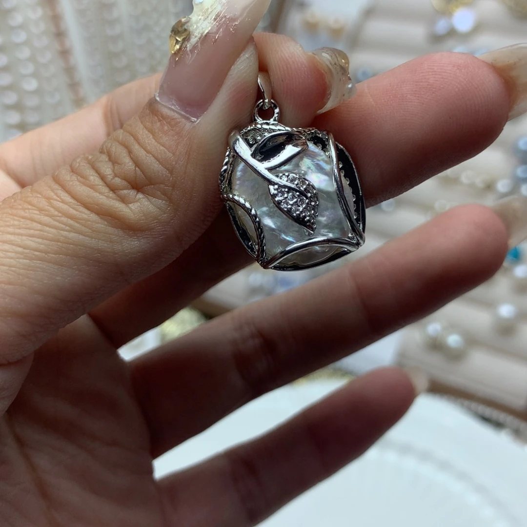 淡水珍珠项链未镶嵌d141吊坠