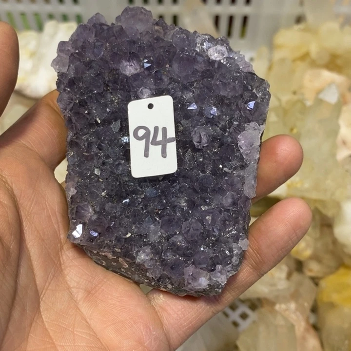 水晶水晶原石摆件未镶嵌苞*