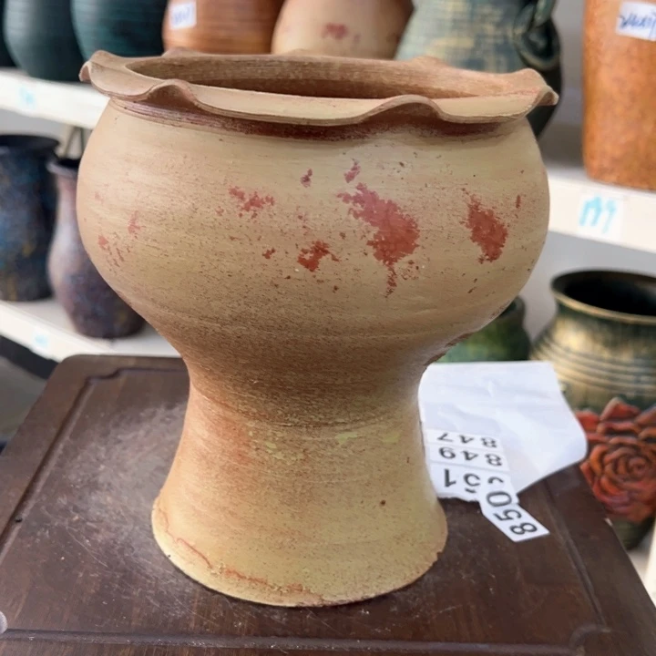 13.6-1瑕疵土陶1818锈绿