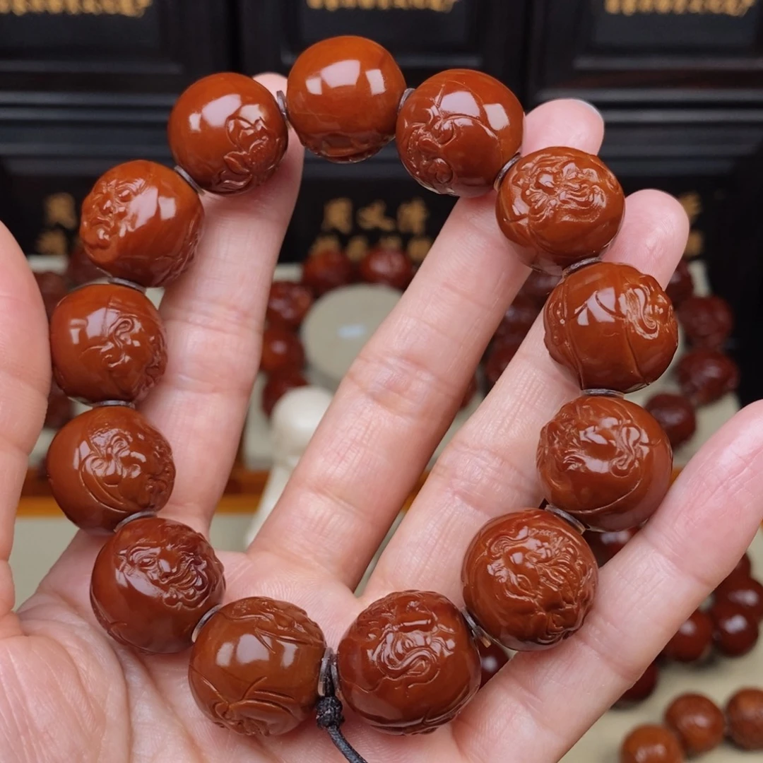 井***流吊坠橄榄核十八罗汉