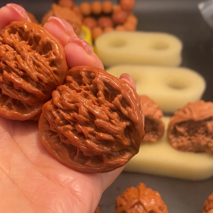 桃核吊坠雯工艺核桃