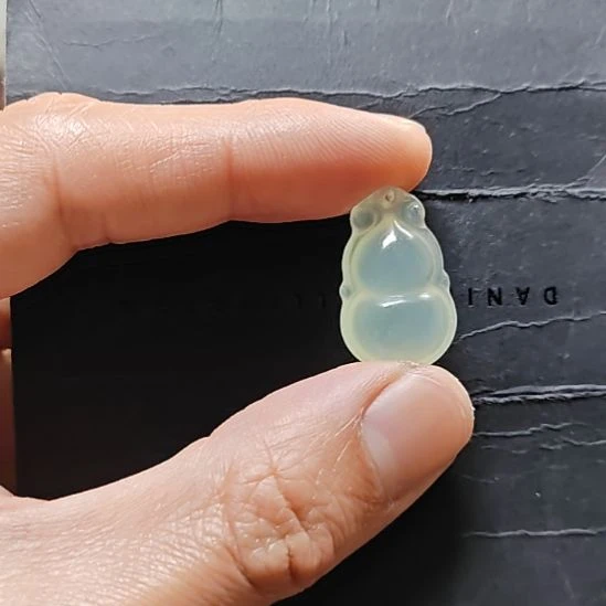 蛇纹石玉合金颈饰