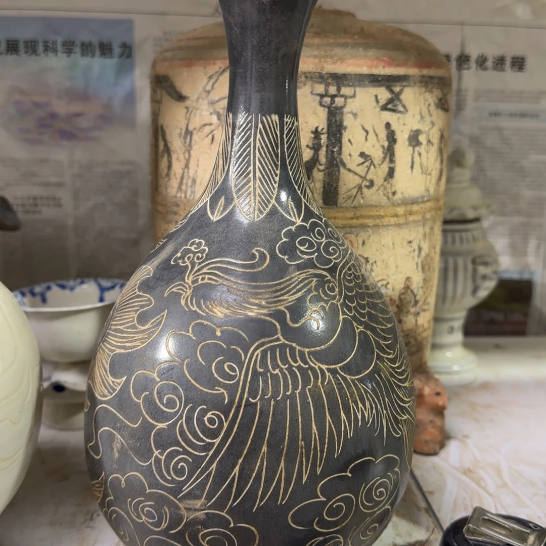 穿***越陶瓷摆件摆件摆件