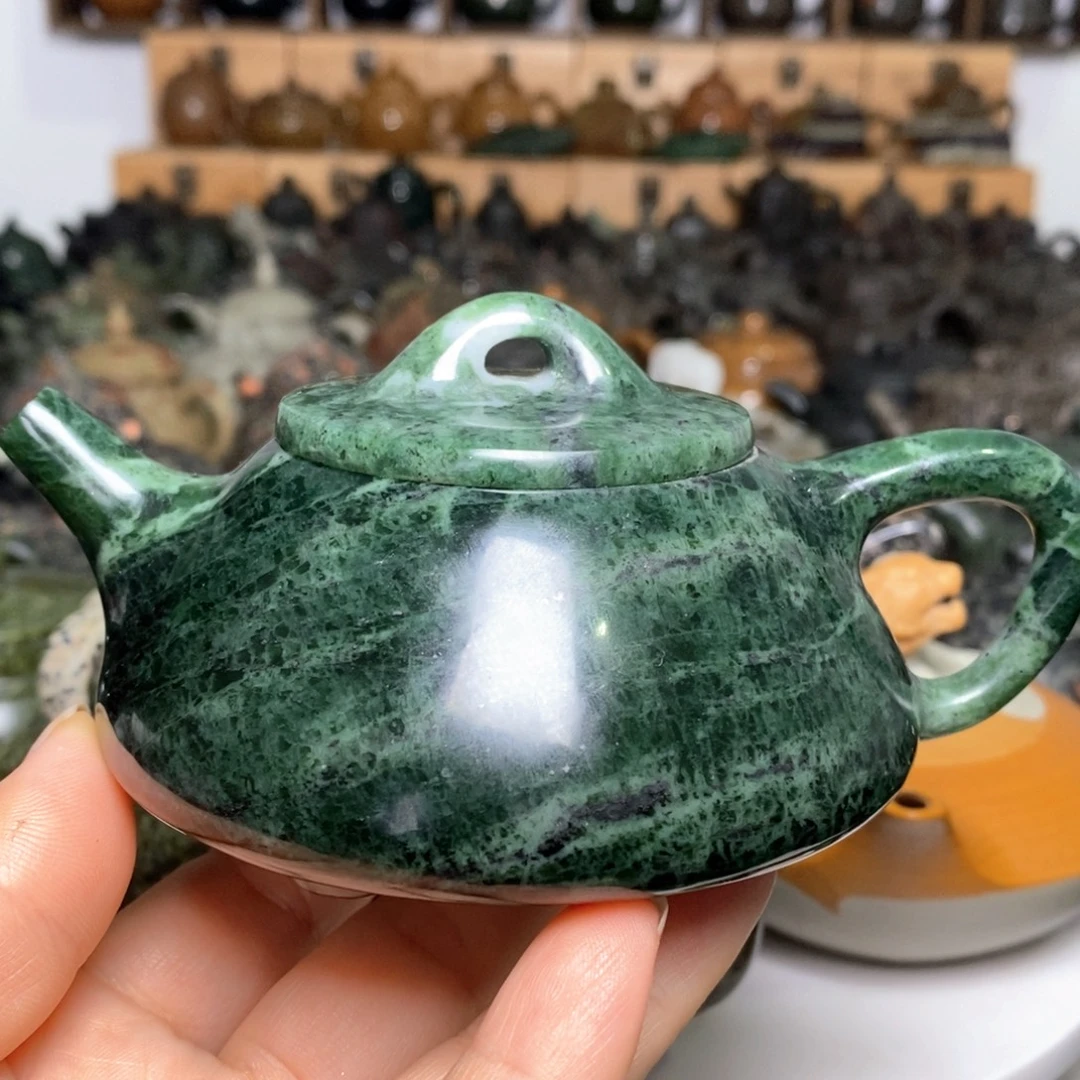 藏玉药王石福利款石瓢壶160cc
