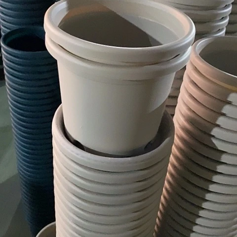 树脂微瑕3号10个带托灰白