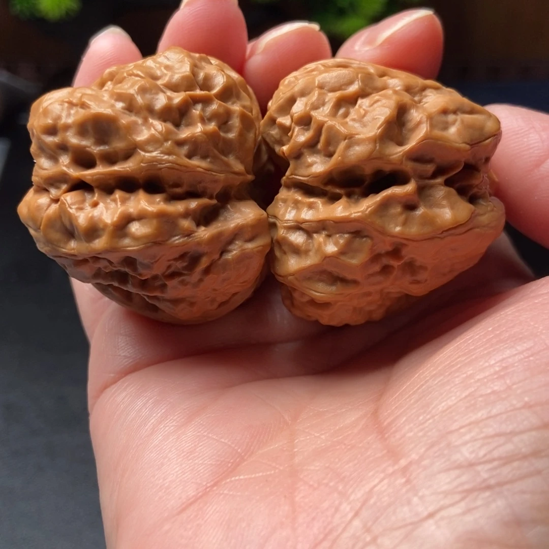 R***.文玩核桃把件蛤蟆头41