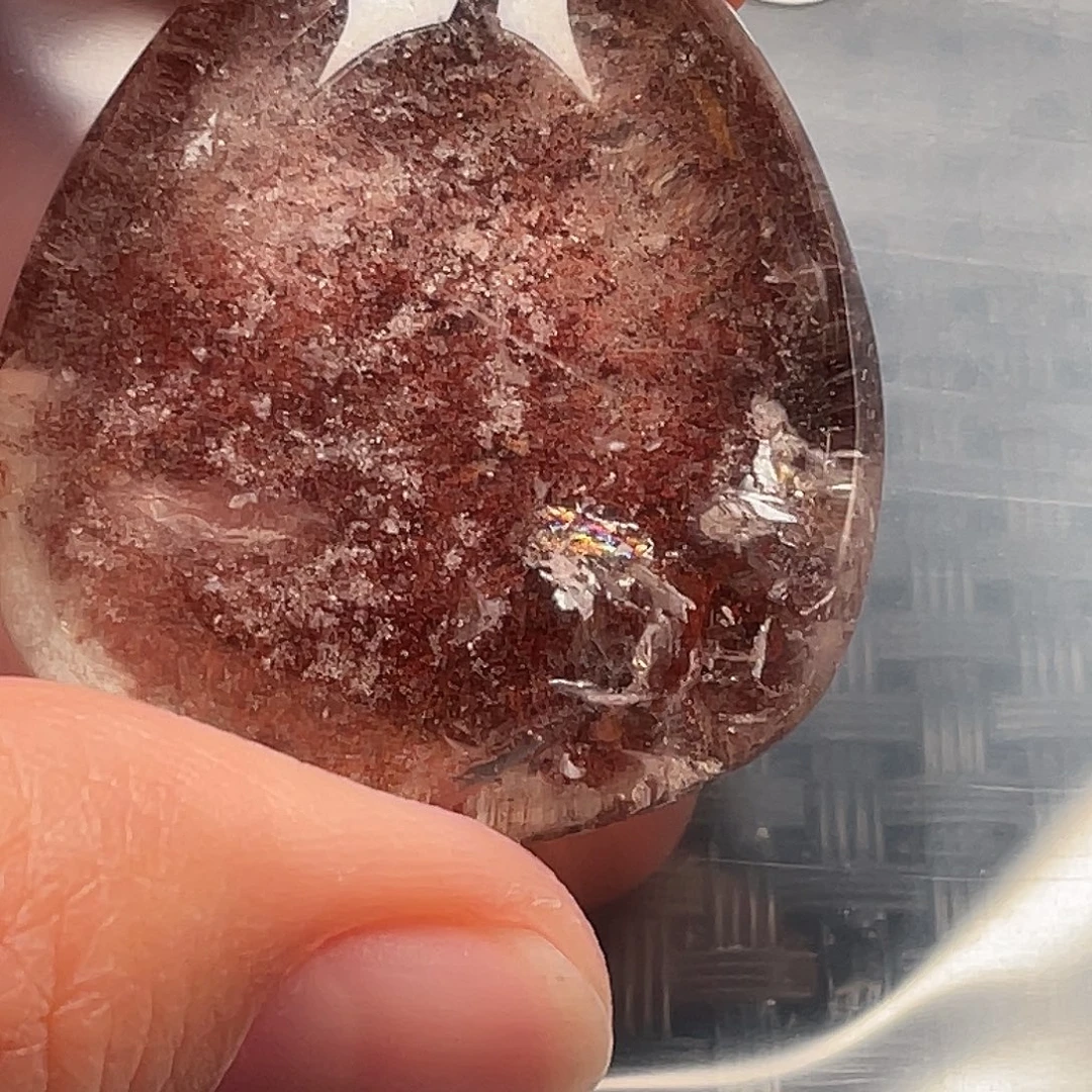 时***鳍水晶吊坠(不含链)未镶嵌