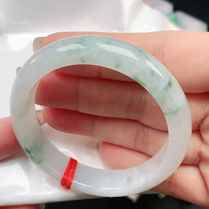 翡翠手镯未镶嵌正圈2713