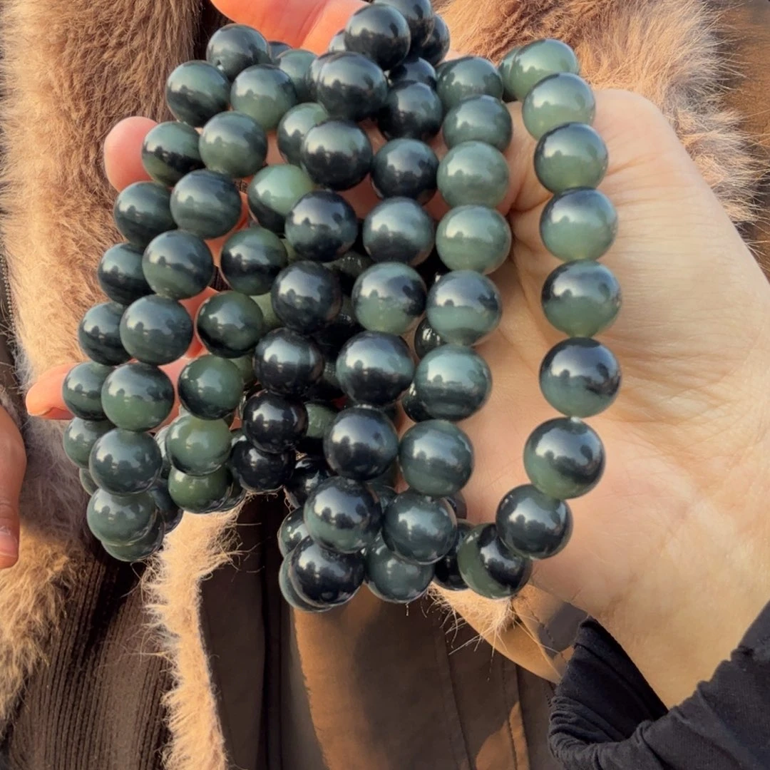 和田玉未镶嵌颈饰新疆毛毛矿帅弟弟多样性拍一发一