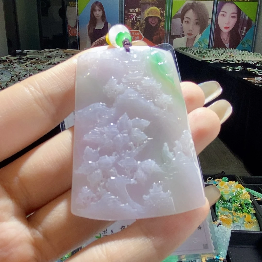 颈饰未镶嵌翡翠翡翠