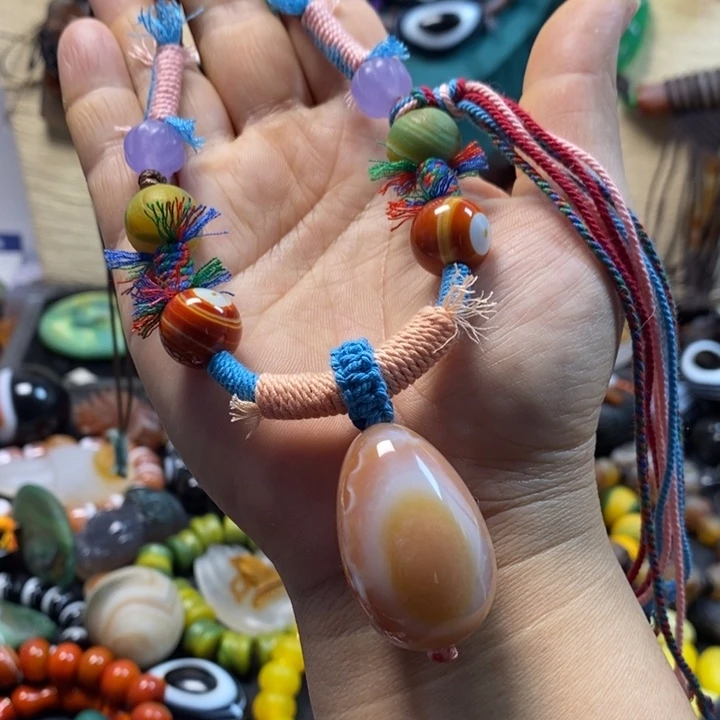 玛瑙/玉髓未镶嵌颈饰