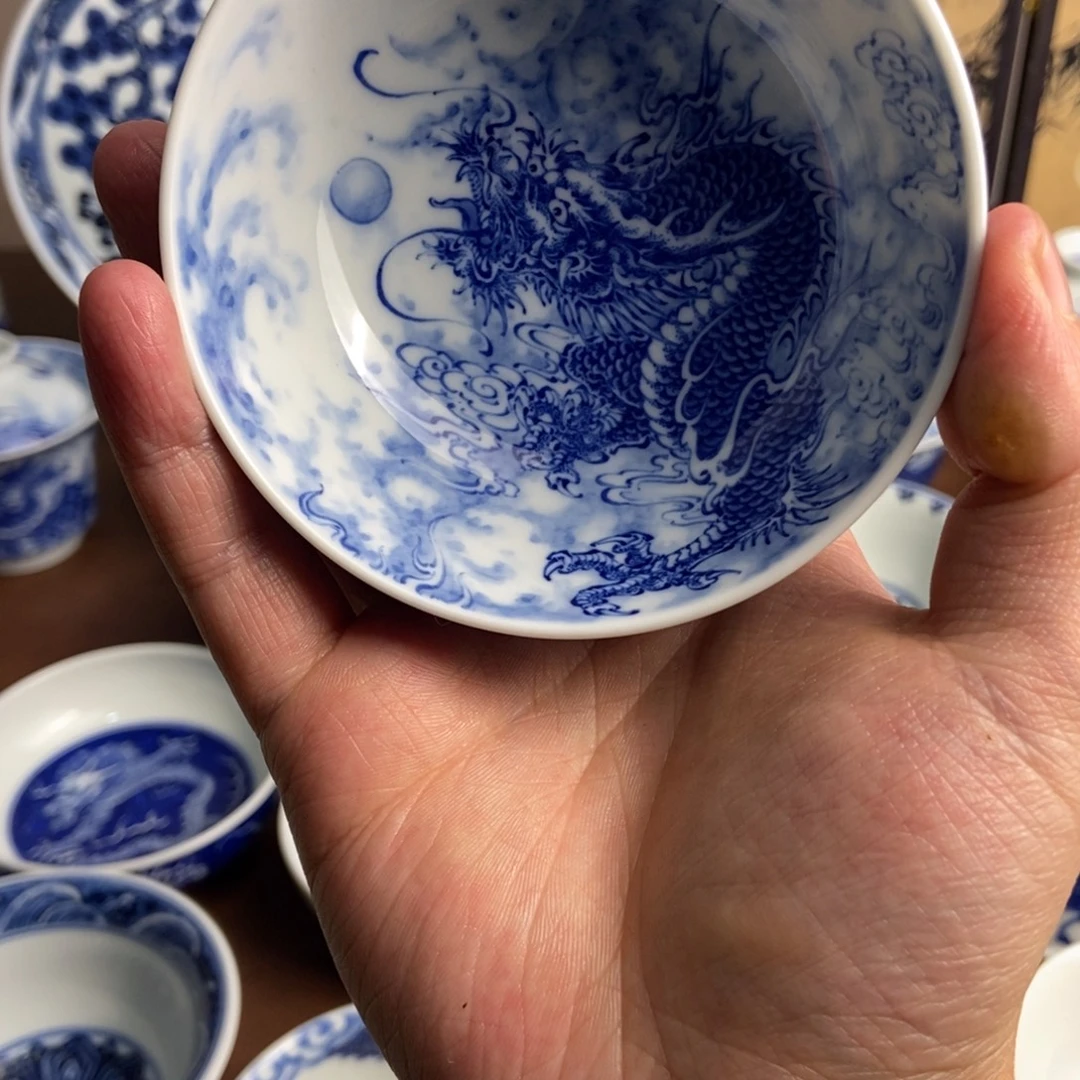 沐***呱景德镇手工手绘陶瓷