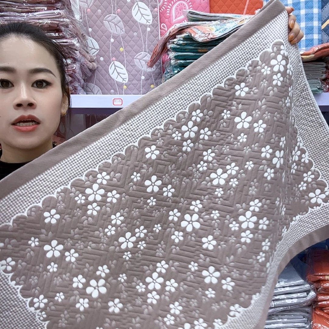 棉咖色雪花纯棉面料